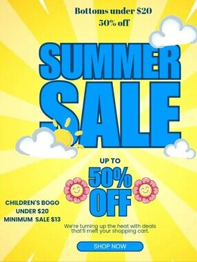 $15 MINIMUM Sale